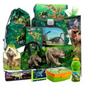 Dinosaurier Dino T-Rex 11 t SCHULRANZEN RANZEN Tornister Set Tasche Schultüte ma