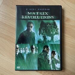 The Matrix Revolutions - 2 x DVD - Keanu Reeves + Laurence Fishburne - NEUWERTIG