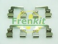 FRENKIT Zubehörsatz Scheibenbremsbelag 901828 für BMW with elec park brake 5er