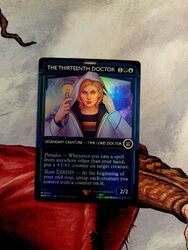 MTG FOIL The Thirteenth Doctor Universes Beyond Doctor Who SHOWCASE Mythic Rare