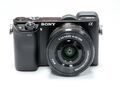 Sony Alpha a6000 24,3MP Spiegellose Systemkamera - Schwarz (Kit mit 16-50mm...