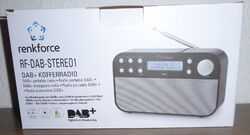 Renkforce RF DAB Stereo 1 Koffer Radio neu in OVP