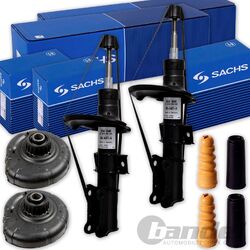 2x SACHS STOßDÄMPFER + DOMLAGER + SERVICE KIT VORNE passend für VOLVO S60 I S80