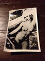 Vintage Aktfoto Erotik Foto Bild Frau nackt alt schwarz weiß Aktfotografie 