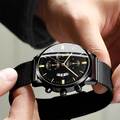 Herren Armbanduhr Schwarz Mode Uhr Mode Männer Luxus Business Sport Durchmesser