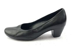 GABOR DAMEN SCHUHE HALBSCHUHE PUMPS Gr:37,5 Uk:4,5 SCHWARZ 