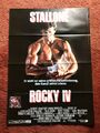 Rocky 4 - Kinoplakat Poster A1, Sylvester Stallone, Dolph Lundgren, Weathers