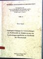 Pedologisch-ökologische Untersuchungen zur Problematik der Rekultivierung von Tr