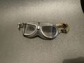 100% Vintage Original Oldtimer Motorradbrille CLIMAX Spain 1960 60s 60er