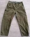 NVA Feldhose strichtarn Gr. 52 g Armeehose DDR einstrich kein Strich FDA Sommer