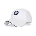 BMW Baseballkappe bestickt Sonnenhut Männer und Frauen lässig Trend Wind weiß