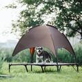 Sommer Erhöhtes Haustierbett Hundebett mit Baldachin Outdoor Indoor Erhöhtes