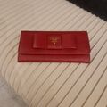 prada portemonnaie damen  Rot