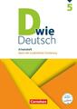 D wie Deutsch - Zu allen Ausgaben 5. Schuljahr - Arbeitsheft mit Lösungen | Barb