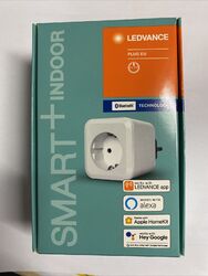 LEDVANCE SMART+ WIFI Plug EU, Schaltbare Steckdose, mit Strom Vermessung