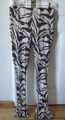 *NEUw* Animal Print Hose, Übergang, Viskose-Poly., braun- beige, 42, H&M