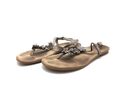 Rieker Damen Sandalen Sandaletten Outdoorsandalen Komfortschuhe Braun Gr. 40