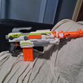 NERF N-Strike - Modulus - ECS-10 Elektro Schaumstoff Dart Blaster mit allen 12 Kugeln