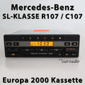 Becker Europa 2000 BE1100 Kassettenradio Mercedes R107 Radio C107 SL-Klasse DIN