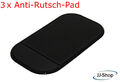 3 x Anti Rutsch Matte Haft Pad Handy Pads Antirutsch-Pad Halterung Schwarz NEU 