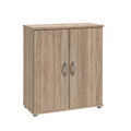 Kommode - Sonoma Eiche - 2 Türen - 60 cm Sideboard Anrichte Beistellschrank