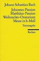 Matthäus- Passion / Johannes- Passion / Weihnacht... | Buch | Zustand akzeptabel