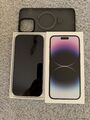 Apple iPhone 14 Pro Max - 128GB - Dunkellila (Ohne Simlock)  Akku100%