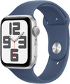 Apple Watch SE (2. Generation) GPS 44 Mm Smartwatch Mit Aluminiumgehäuse in Silb