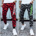 Herren Hosen Trainingshose Jogginghose Camo Sporthose Motiv Sweatpants DSTREET