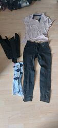 Reitbekleidung Set, 164, 36, 8teilig, HKM, Fouganza