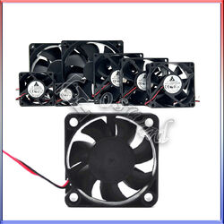 Lüfter Gehäuselüfter 5V 12V 24V für PC Computer Kühlkörper 4mm - 120mm leise FAN