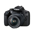 Canon EOS 2000D EF-S 18-55 IS II Kit Spiegelreflexkamera, 24.1 Megapixel