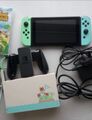 Animal Crossing Horizons Limited Edition Nintendo Switch Konsole BÜNDEL