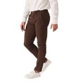 JMOJO Herren Chino Hose Slim Fit Stretch Baumwolle Chino Freizeithose Braun