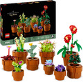 LEGO Icons Mini Pflanzen, 9 künstliche Blumen zum Bauen - 10329