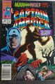 Captain America 402 NEUSTAND Variante Rik Levins Art V 1 Mann Werwolf Avengers