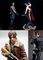 Figuren Ada Wong Jill Valentine Leon Kennedy Spiel Resident Evil Biohazard Luxus