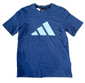 T-Shirt Adidas Future Icons Logo - marineblau - 13-14 Jahre