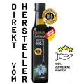 Nutrilife by KRÄUTERLAND Schwarzkümmelöl UNGEFILTERT 250ml, frisch kaltgepresst 