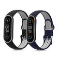 2x Sportarmband für Xiaomi Mi Smart Band 6 Mi Band 6 Band 5 Fitnesstracker