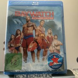 Baywatch - Extended Edition  Blu Ray  Dwayne Johnson. ## Neu