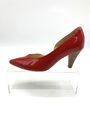 Damen - Pumps - GABOR - rot - Lack - gebraucht - Gr. 3,5 / EU 36 - #S1