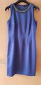 Etuikleid Kleid von Vera Mont Satin pacific blue blau Gr. 38 wie neu 