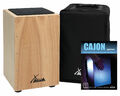 Profi Cajon Trommelkiste Percussion Trommel Natur Instrument Gigbag Drum Tasche