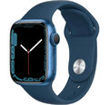 Apple Watch Series 7 45mm Aluminiumgehäuse mit Sportarmband - Abyssblau (GPS)