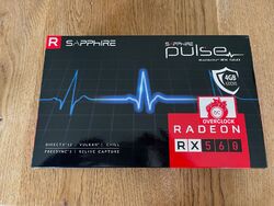 Sapphire Radeon RX 560 PULSE 4G G5 14 CU Graphics Card