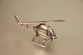 800er Silber Miniatur Hubschrauber 7,5cm