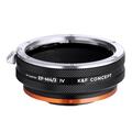 K&F Concept Adapter EOS EF mount lens to M4/3 New Modell 2022 EOS-M4/3 IV PRO