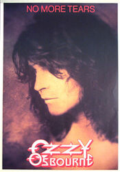 Poster OZZY OSBOURNE - No More Tears  NEU  (11696)