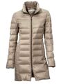 DAUNENMANTEL ASHLEY BROOKE TAUPE  36 38 40 42 JACKE LEICHT UND WARM NEU 